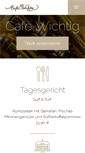 Mobile Screenshot of cafewichtig.de